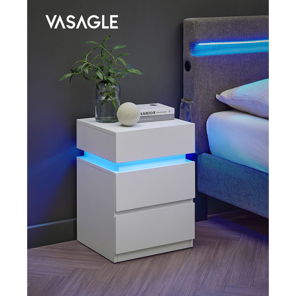Nočný stolík s podsvietením DAVY Nočný stolík s podsvietením DAVY