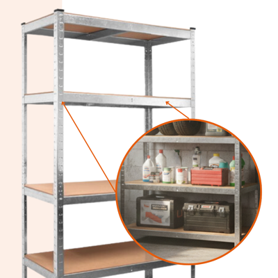 Regał o wysokiej nośności