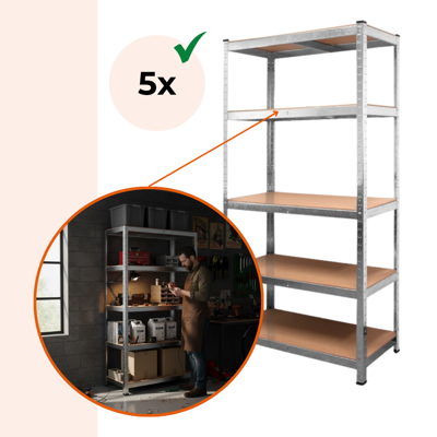 Regał o wysokiej nośności