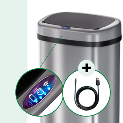 Czujnikowy kosz na śmieci