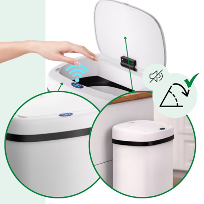 Czujnikowy kosz na śmieci