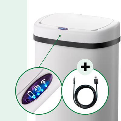 Czujnikowy kosz na śmieci