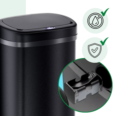 Czujnikowy kosz na śmieci