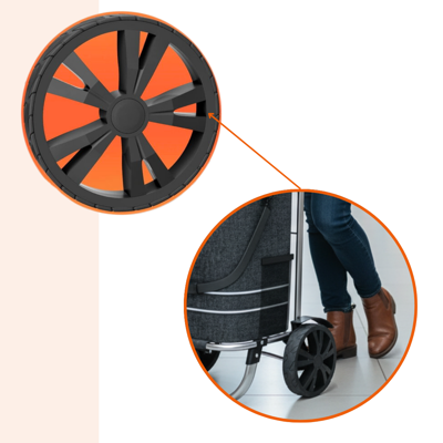 Nákupná taška na kolieskach