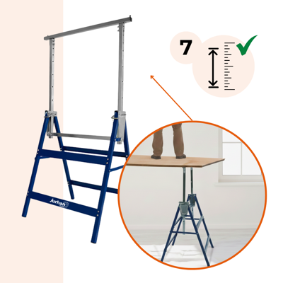 Teleskopowe kozły rusztowaniowe