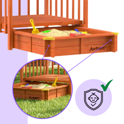 Piaskownica z werandą