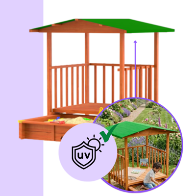 Piaskownica z werandą