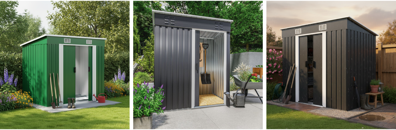 Domek ogrodowy na narzędzia