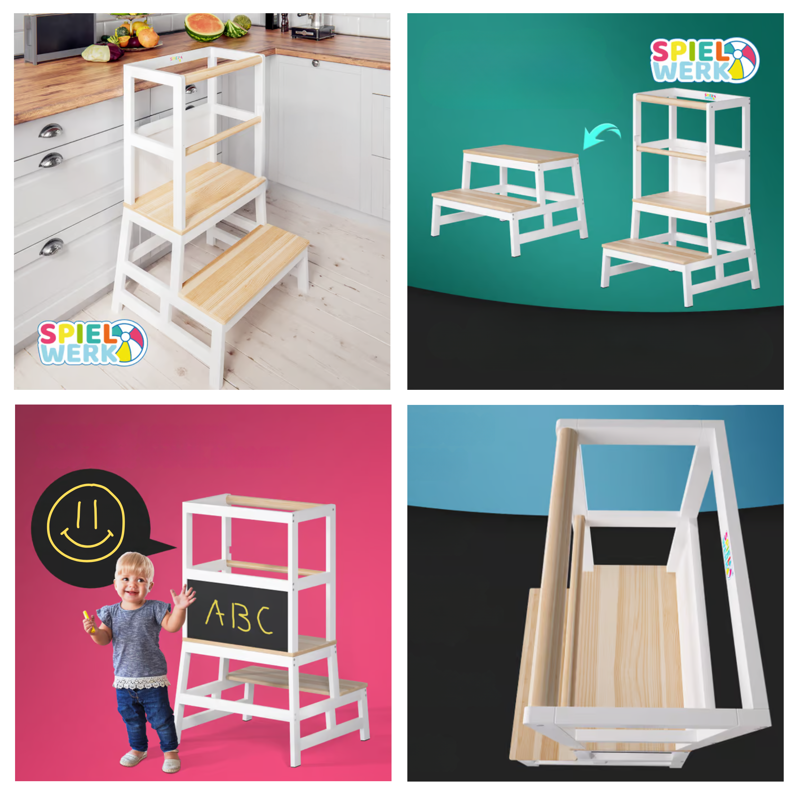 Učiaca veža pre deti s možnosťou kreslenia Učiaca veža pre deti s možnosťou kreslenia