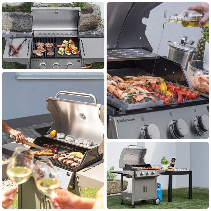 Grill gazowy z 3 palnikami Grill gazowy z 3 palnikami
