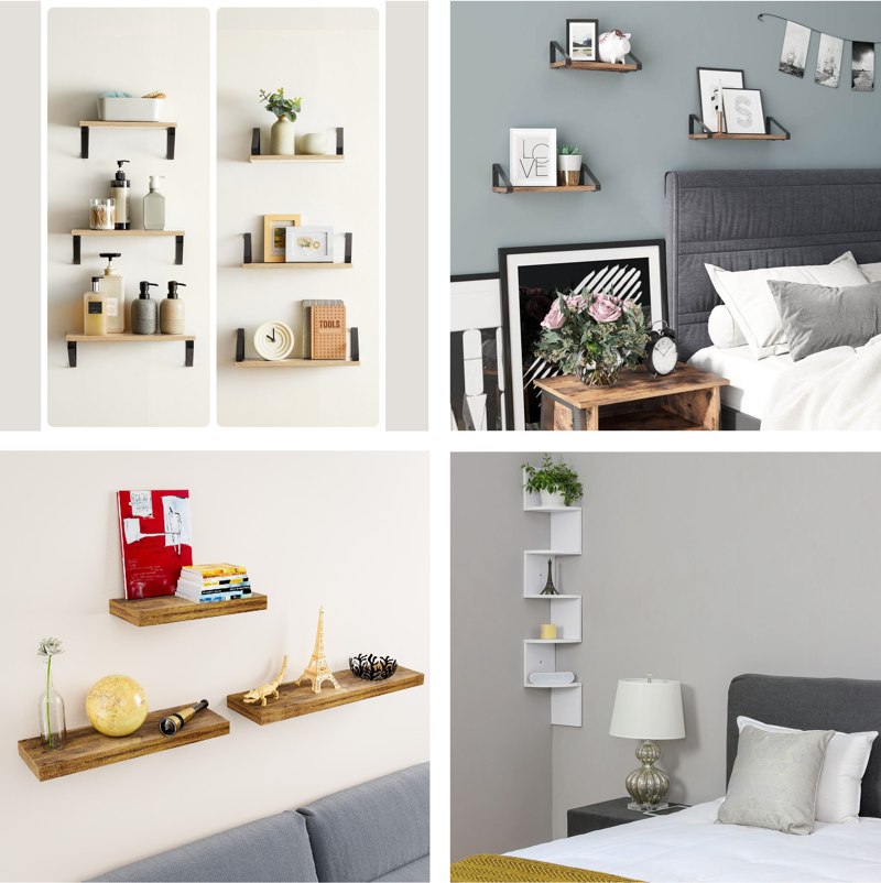 Półki do sypialni