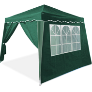 Pawilion Ogrodowy 3 x 3 m UV Ochrona 50+ Wodoodporny Zielony