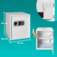 Elektroniczny sejf meblowy SECURITY, 35 x 40 x 40cm
