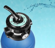 Filtr piaskowy do basenu AQUA, 10 200 l/h, niebieska