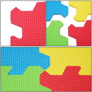 Piankowa mata dla dzieci PUZZLE, 86 części, wielokolorowa