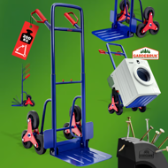 Wózek schodowy CART, max. 200kg, niebieski