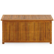 Drewniana skrzynia ACACIA, 117x50x59cm, naturalny brąz
