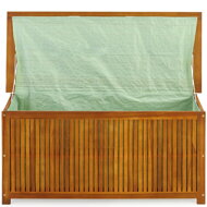 Drewniana skrzynia ACACIA, 117x50x59cm, naturalny brąz