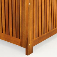 Drewniana skrzynia ACACIA, 117x50x59cm, naturalny brąz