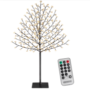 Świecące drzewo CHERRY do wnętrz i na zewnątrz, 180cm, ciepła biała  