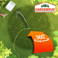 Zraszacz impulsowy SVEN z kolcem, 29cm