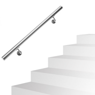 Poręcz ze stali nierdzewnej CHROME, 4,2×100cm, srebrna