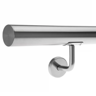 Poręcz ze stali nierdzewnej CHROME, 4,2×100cm, srebrna