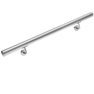 Poręcz ze stali nierdzewnej CHROME, 4,2×100cm, srebrna