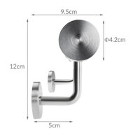 Łącznik poręczy schodowej CONEKT, 100cm, srebrna