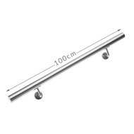 Łącznik poręczy schodowej CONEKT, 100cm, srebrna