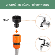 Bęben na wąż 20 m, zielony