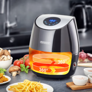 Frytkownica na gorące powietrze FRY, 1500W, 3,6l, czarna