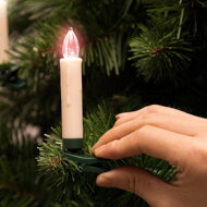Świece na choinkę CANDLE, 20 sztuk, 10,5cm, wielokolorowa  