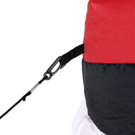 Nadmuchiwany renifer z oświetleniem, 135cm, czerwona
