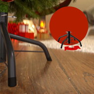 Sztuczna choinka RUDOLPH z lampkami, 150 cm, zielona