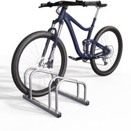 Stojak na 2 rowery BIKE, 48x32x27cm, srebrna  
