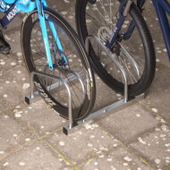 Stojak na 2 rowery BIKE, 50x32x27cm, srebrna  