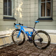 Stojak na 2 rowery BIKE, 50x32x27cm, srebrna  