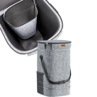 Torba na zakupy na kółkach do schodów COMFORT, 50l, szara