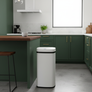 Kosz na śmieci DEUS z czujnikiem, 58 litrów, biała  