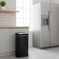 Sensorowy kosz na śmieci DEUS, 58 litrów, czarny