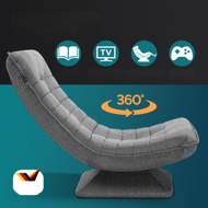 Leżanka ABERDEEN, 87x60x105cm, szara