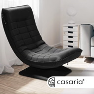 Leżanka ABERDEEN, 87x60x105cm, czarna