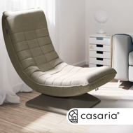 Leżanka ABERDEEN, 87x60x105cm, beżowa