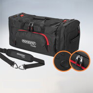 Torba podróżna na ramię JERGY, 90 l, 65x32x33 cm, czarna
