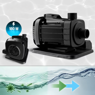 Filtr piaskowy do basenu AQUA z kulami filtrującymi 5 000 l/h, niebieska