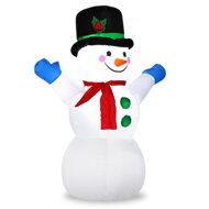 Nadmuchiwany bałwan z oświetleniem, 120cm, biała