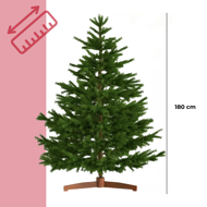 Sztuczna choinka FROST, 180 cm, zielona