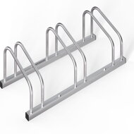 Stojak na 3 rowery BIKE, 71x32x27cm, srebrna  