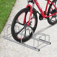 Stojak na 3 rowery BIKE, 84x32x27cm, srebrna  